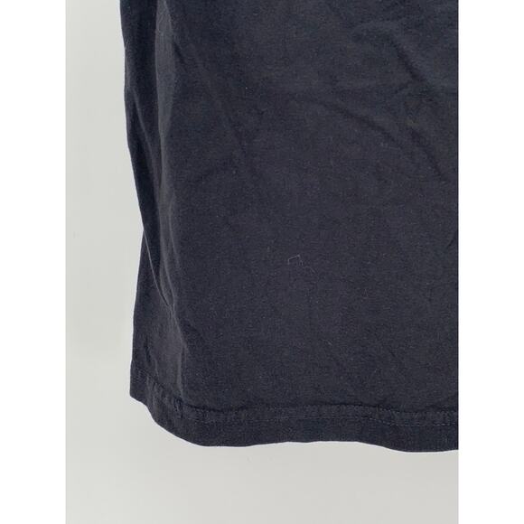 COMFORT COLORS Men's Black Logo Crewneck Casual Short Sleeve T-Shirt SZ S - Picture 8 of 9